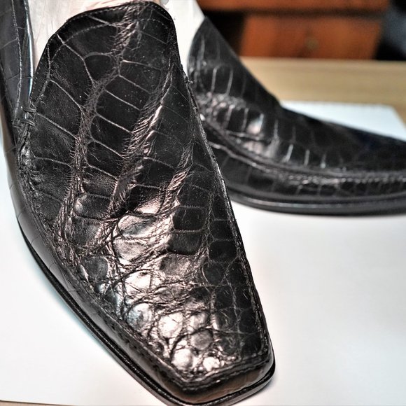 Genuine LV Alligator shoes for men size 8.5 (small) main image 4